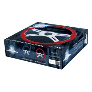 UNITED PACIFIC - UNITED PACIFIC - 88224 - VOLANTE 18" COLOR 4 RADIOS - AZUL ELÉCTRICO - Image 5