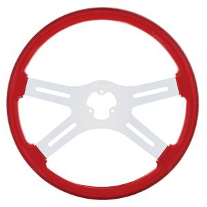 UNITED PACIFIC - UNITED PACIFIC - 88225 - VOLANTE 18" COLOR 4 RADIOS - ROJO ÍNDIGO - Image 1