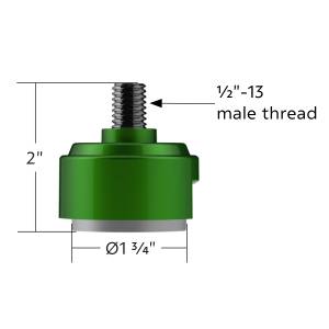 UNITED PACIFIC - UNITED PACIFIC - 70882B - ADAPTADOR DE MONTAJE DE PERILLA DE CAMBIO DE ROSCA DE 1/2"-13 PARA CAMBIO EATON FULLER STYLE 13/15/18 - VERDE ESMERALDA (A GRANEL) - Image 10