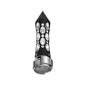 UNITED PACIFIC - UNITED PACIFIC - 70917 - PERILLA DE CAMBIO DE ENGRANAJES CON PINCHO ESTILO DAYTONA CON LED ADAPTADOR DE VELOCIDAD 13/15/18 - LED NEGRO/BLANCO - Image 6