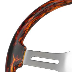 UNITED PACIFIC - UNITED PACIFIC - 88309 - VOLANTE FLAME DE 18" CON BISEL FLAME A JUEGO - Image 5