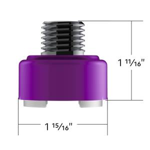 UNITED PACIFIC - UNITED PACIFIC - 70930 - ADAPTADOR DE MONTAJE DE PERILLA DE CAMBIO CON ROSCA M30X3.5 PARA CAMBIO EATON FULLER STYLE 9/10 - PÚRPURA CARAMELO - Image 8