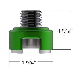 UNITED PACIFIC - UNITED PACIFIC - 71025 - ADAPTADOR DE MONTAJE DE PERILLA DE CAMBIO CON ROSCA M30X3.5 PARA CAMBIO EATON FULLER STYLE 13/15/18 - VERDE ESMERALDA - Image 8
