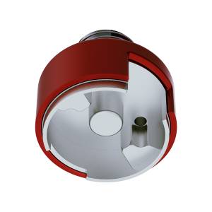 UNITED PACIFIC - UNITED PACIFIC - 71026 - ADAPTADOR DE MONTAJE DE PERILLA DE CAMBIO CON ROSCA M30X3.5 PARA CAMBIO EATON FULLER STYLE 13/15/18 - ROJO CANDY - Image 6