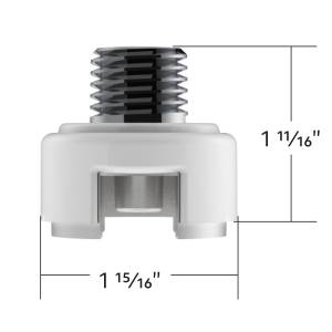 UNITED PACIFIC - UNITED PACIFIC - 71028 - ADAPTADOR DE MONTAJE DE PERILLA DE CAMBIO CON ROSCA M30X3.5 PARA CAMBIO EATON FULLER STYLE 13/15/18 - BLANCO PERLA - Image 8