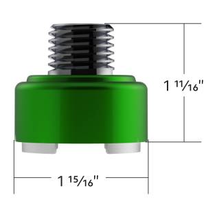 UNITED PACIFIC - UNITED PACIFIC - 71032 - ADAPTADOR DE MONTAJE DE PERILLA DE CAMBIO CON ROSCA M30X3.5 PARA CAMBIO EATON FULLER STYLE 9/10 - VERDE ESMERALDA - Image 8