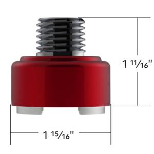 UNITED PACIFIC - UNITED PACIFIC - 71033 - ADAPTADOR DE MONTAJE DE PERILLA DE CAMBIO CON ROSCA M30X3.5 PARA CAMBIO EATON FULLER STYLE 9/10 - ROJO CANDY - Image 8