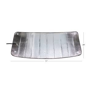 UNITED PACIFIC - UNITED PACIFIC - 98995 - PARASOL PARA PARABRISAS PARA PETERBILT 579 2013-2021 - Image 7