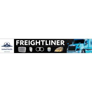 UNITED PACIFIC - UNITED PACIFIC - 99034 - LETRERO DE CABEZA FREIGHTLINER DE 46" X 7" - Image 1