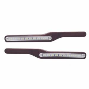 UNITED PACIFIC - UNITED PACIFIC - 87997 - REPOSABRAZOS DE MADERA CON LUZ LED PARA PETERBILT- LED BLANCO/LENTE TRANSPARENTE (PAR) - Image 4