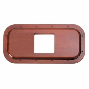 UNITED PACIFIC - UNITED PACIFIC - 88046B - PLACA DE CAMBIO DE MADERA PETERBILT - APERTURA DE 4 7/8" X 4 13/16" (A GRANEL) - Image 2