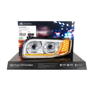 UNITED PACIFIC - 99164 - PANTALLA DE FARO MODULAR UNITED PACIFIC PETERBILT 388/389 - 31144