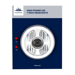 UNITED PACIFIC - 99188 - PANTALLA DE FARO LED DE 7" DE UNITED PACIFIC - 31496