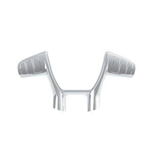 UNITED PACIFIC - 88191 - EMBELLECEDOR DE PLÁSTICO PARA VOLANTE UNITED PACIFIC YOURGRIP PETERBILT 579/KENWORTH T680 - CROMADO