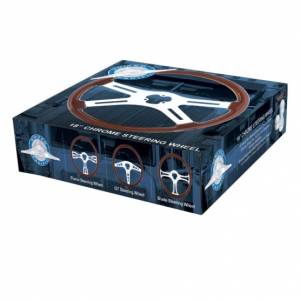 UNITED PACIFIC - UNITED PACIFIC - 88217 - VOLANTE 18" CROMADO DE 4 RADIOS - Image 4