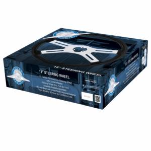 UNITED PACIFIC - UNITED PACIFIC - 88237 - VOLANTE NEGRO CARBONO 18" - Image 4