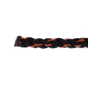 UNITED PACIFIC - UNITED PACIFIC - 92041 - CUERDA DE POLIPROPILENO NEGRO Y NARANJA TRENZADA DE 3 HILOS DE 3/8" X 50' - Image 4
