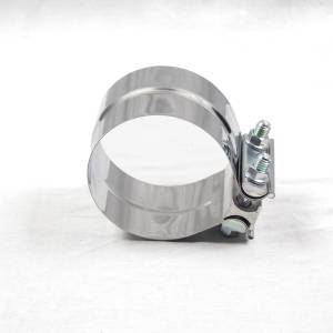 EXFLEX - EXFLEX - ATM-BCS-400 - ABRAZADERA DE CINCHO 4" PREFORMADA CON SEPARADOR ACERO INOXIDABLE - Image 3