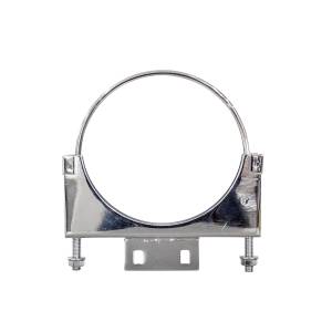 EXFLEX - ATM-135116B - ABRAZADERA TIPO "U" 6" PLANA CROMADO CON BRACKET