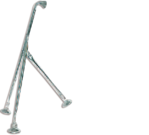 ATM - ATM - CEX0385 - BRAZO TRIPIE PARA ESPEJO DE COFRE KENWORTH 30" ACERO INOXIDABLE - Image 1