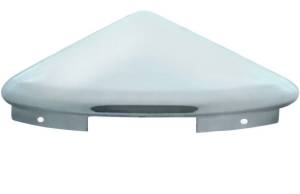 GENERICA-RAN1305-CENTRO DE RIN PICO CON 5 RANURAS PARA RIN DE ACERO 7/16" DE CEJA CROMADO