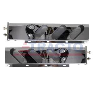 ATM - ATM-22304 - COLGADOR DE LODERA PARA PLAFON OVALADO TORNILLO 2 1/2" SEPARACION  CON RESORTE ACERO INOXIDABLE PAR