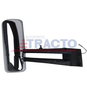 ATM - 12154124 - ESPEJO ATM DE CABINA KENWORTH T680 T880 2013-2019 CON SOPORTE LADO PASAJERO CROMADA