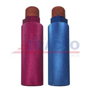 ATM - ATM-1011-TG - EXTENSION ATM  PARA MANITA ROJO Y AZUL ALUMINIO PAR