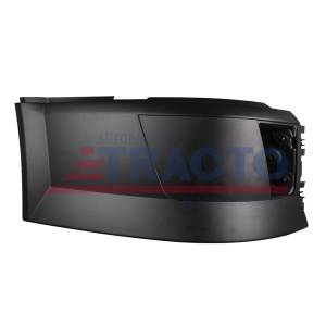 ATM - 14514301 - SECCION DE DEFENSA ATM PARA VOLVO 3G LADO PASAJERO CON RESAQUE PARA FAROS NEGRA