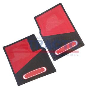 GENERICA-CTX4017-R-TAPETE FREIGHTLINER COLUMBIA ROJO ALFOMBRA PAR