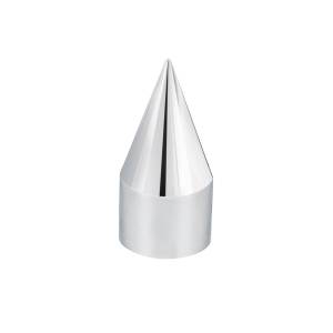 UNITED PACIFIC - 10007B - TAPA DE TUERCA DE PLÁSTICO CROMADA DE 33 MM X 4-1/8" - ROSCADA (A GRANEL)