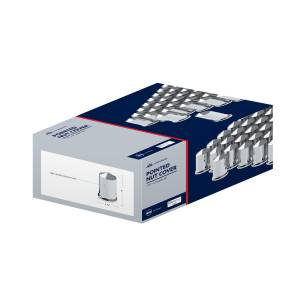 UNITED PACIFIC - UNITED PACIFIC - 10011CB - TAPAS DE TUERCA EN PUNTA DE PLÁSTICO CROMADO DE 1-1/2" X 3" - A PRESIÓN (CAJA DE COLOR DE 60) - Image 4