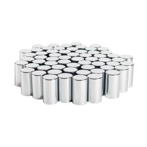 UNITED PACIFIC - UNITED PACIFIC - 10013CB - TAPAS DE TUERCAS DE CILINDRO DE PLÁSTICO CROMADO DE 33 MM X 3-1/2" - ROSCADAS (CAJA DE COLOR DE 60) - Image 3