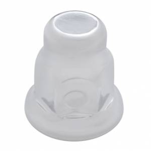 UNITED PACIFIC - 10032C - TAPA DE TUERCA ALTA DE ACERO CROMADO DE 33 MM X 2" CON BRIDA