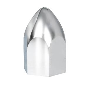 UNITED PACIFIC - 10047B - TAPA DE TUERCA DE BALA DE PLÁSTICO CROMADA DE 1-1/2" X 2-3/4" - A PRESIÓN (A GRANEL)