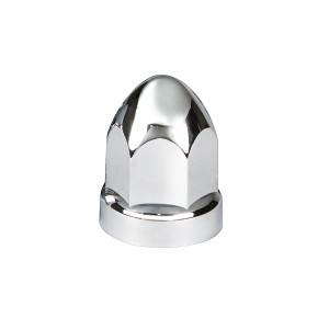 UNITED PACIFIC - UNITED PACIFIC - 10049CB - TAPAS DE TUERCA DE BALA DE PLÁSTICO CROMADO DE 33 MM X 2-3/4" - A PRESIÓN (PAQUETE DE 60) - Image 2