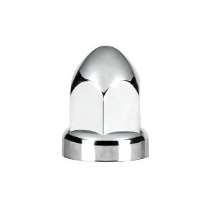 UNITED PACIFIC - UNITED PACIFIC - 10049CB - TAPAS DE TUERCA DE BALA DE PLÁSTICO CROMADO DE 33 MM X 2-3/4" - A PRESIÓN (PAQUETE DE 60) - Image 3