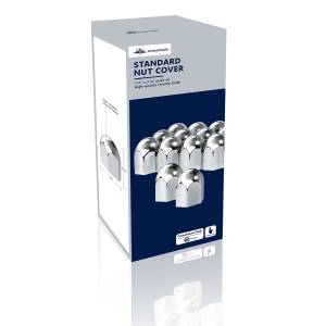 UNITED PACIFIC - UNITED PACIFIC - 10057 - TAPAS DE TUERCAS ESTÁNDAR DE PLÁSTICO CROMADO DE 1-1/2" X 2-1/4" - A PRESIÓN (CAJA DE 20) - Image 7