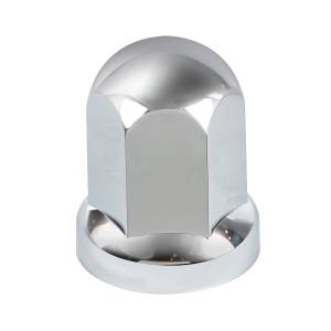 UNITED PACIFIC - 10058B - TAPA DE TUERCA ESTÁNDAR DE PLÁSTICO CROMADO DE 33 MM X 2-7/16" CON BRIDA - A PRESIÓN (A GRANEL)