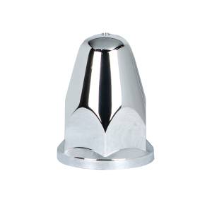UNITED PACIFIC - UNITED PACIFIC - 10060B - TAPA DE TUERCA DE BALA DE PLÁSTICO CROMADA DE 33 MM X 2-5/8" CON BRIDA - A PRESIÓN (A GRANEL) - Image 6