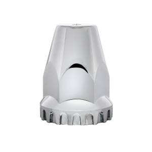UNITED PACIFIC - 10064B - TAPA DE TUERCA ORIGINAL DE PLÁSTICO CROMADA DE 33 MM X 2-3/4" - ROSCADA (A GRANEL)