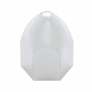 UNITED PACIFIC - 10066 - TAPA DE TUERCA DE BALA DE PLÁSTICO CROMADA DE 1/2" X 15/16" - A PRESIÓN