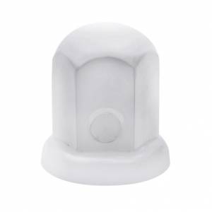 UNITED PACIFIC - 10081P - TAPAS DE TUERCA ESTÁNDAR DE INOXIDABLE DE 33 MM X 2-1/8" CON BRIDA (PAQUETE DE 10)