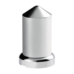 UNITED PACIFIC - UNITED PACIFIC - 10117CB - TAPAS DE TUERCA PUNTADAS DE PLÁSTICO CROMADO DE 33 MM X 3-3/16" CON BRIDA - A PRESIÓN (PAQUETE DE 60) - Image 3