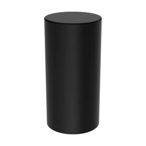 UNITED PACIFIC - 10190B - TAPA DE TUERCA DE CILINDRO ALTA NEGRA MATE DE 33 MM X 4-1/4" - ROSCADA (A GRANEL)