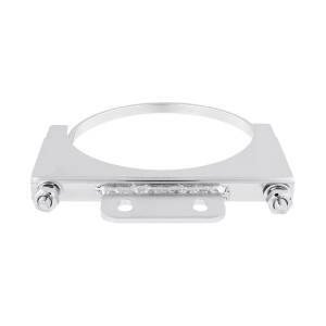 UNITED PACIFIC - UNITED PACIFIC - 10292 - ABRAZADERA DE ESCAPE DE CABINA CROMADA DE 6" PARA PETERBILT - Image 3