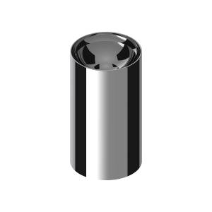 UNITED PACIFIC - 10300B - TAPA DE TUERCA SUPERIOR CÓNCAVA DE PLÁSTICO CROMADA DE 33 MM X 3 3/4" - ROSCA - ON (A GRANEL)