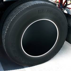 UNITED PACIFIC - UNITED PACIFIC - 10344 - KIT TAPAS EJE TRASERO AERO FULL-MOON - NEGRO MATE - Image 6