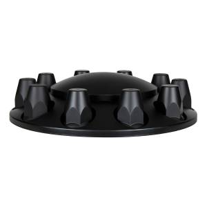 UNITED PACIFIC - UNITED PACIFIC - 10354 - KIT COMBINADO DE CUBIERTA DE EJE DOMO CON TAPAS DE TUERCA DE ROSCA ESTÁNDAR DE 33 MM Y HERRAMIENTA PARA TAPA DE TUERCA - NEGRO MATE - Image 2