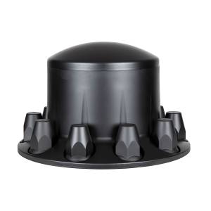 UNITED PACIFIC - UNITED PACIFIC - 10354 - KIT COMBINADO DE CUBIERTA DE EJE DOMO CON TAPAS DE TUERCA DE ROSCA ESTÁNDAR DE 33 MM Y HERRAMIENTA PARA TAPA DE TUERCA - NEGRO MATE - Image 3